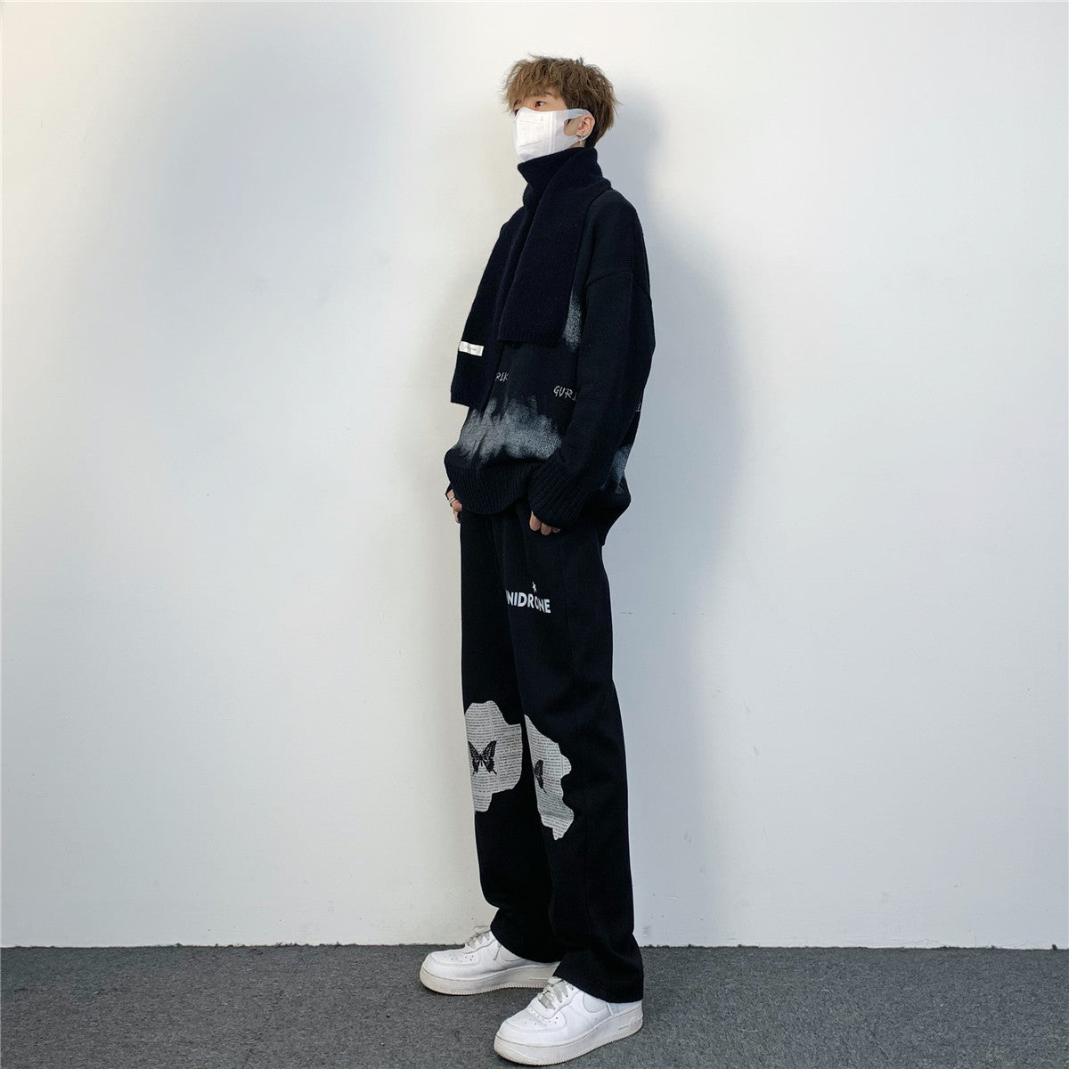 Washed Straight Loose Casual Jeans For Men And Women