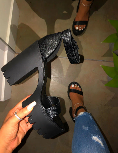 New high heel fashion female sandals