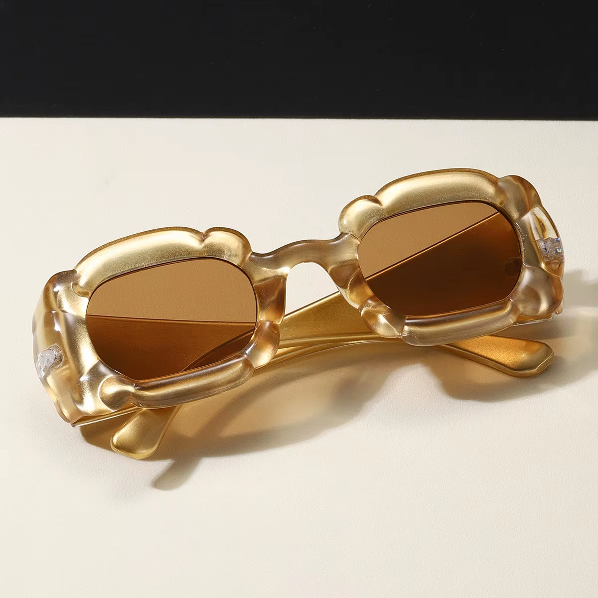 Dopamine Y2K Candy Sunglasses, Female Internet Celebrity Personality, 3D Three-Dimensional Bubble Sunglasses, Trendy Street Phot