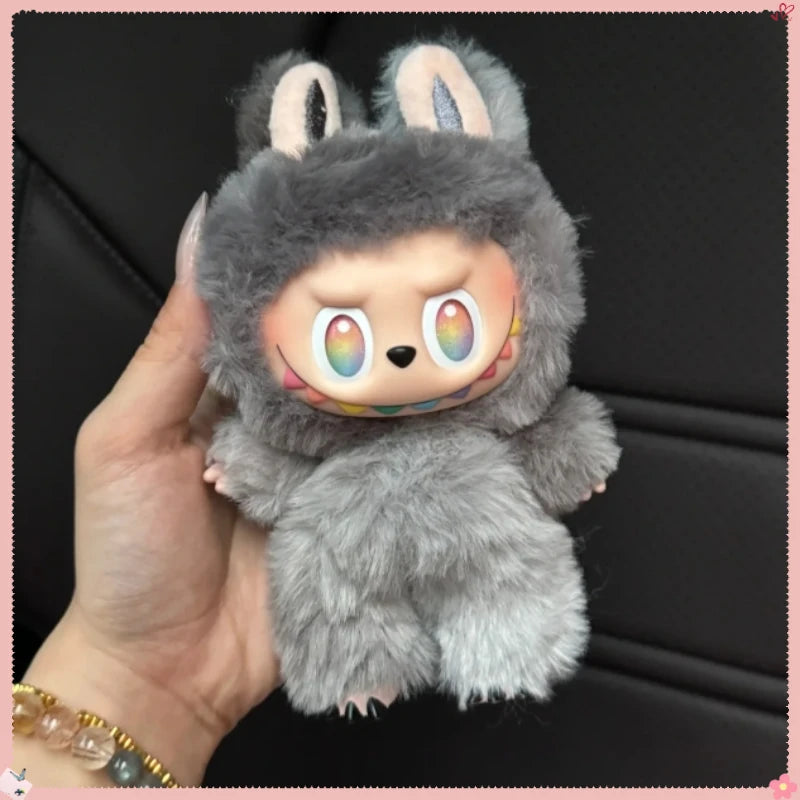 For Labubu V3 V2 Monsters Big Into Energy Series Vinyl Pendant Blind Box Figurine Tabletop Ornament