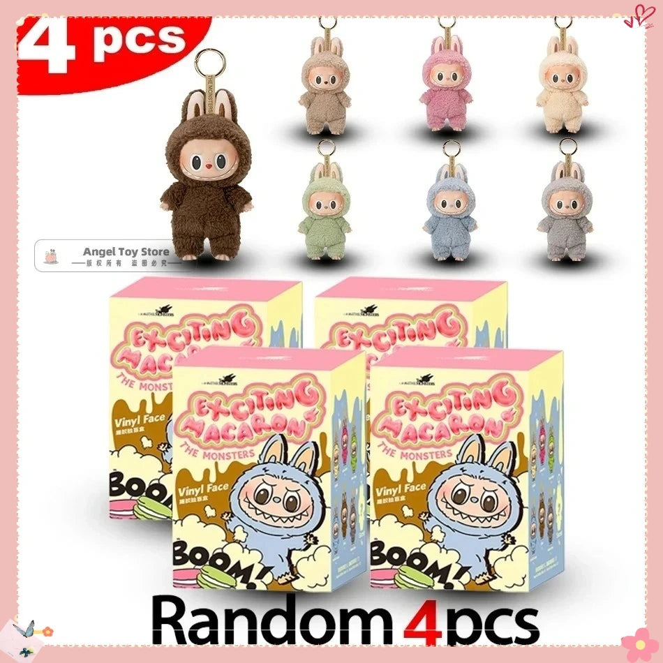 For Labubu V3 V2 Monsters Big Into Energy Series Vinyl Pendant Blind Box Figurine Tabletop Ornament