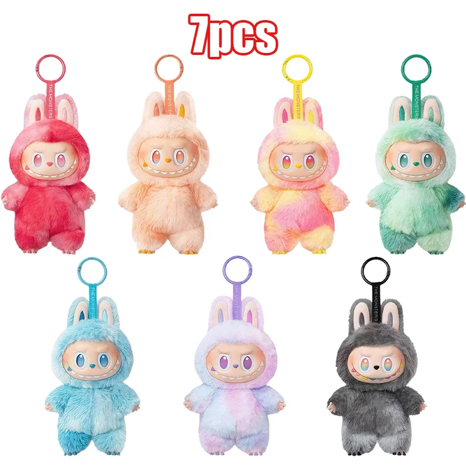 For Labubu V3 V2 Monsters Big Into Energy Series Vinyl Pendant Blind Box Figurine Tabletop Ornament