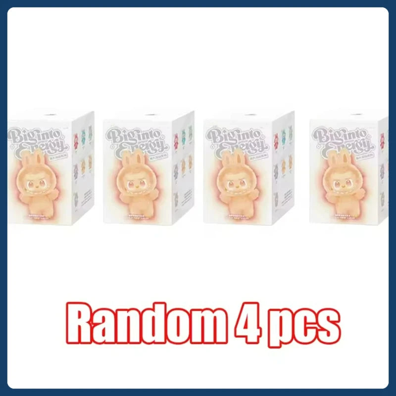 Limited Edition Collectible Toy Vinyl Face blind box with Teeth, Pointed Ears & Round Body, Soft Plush Texture