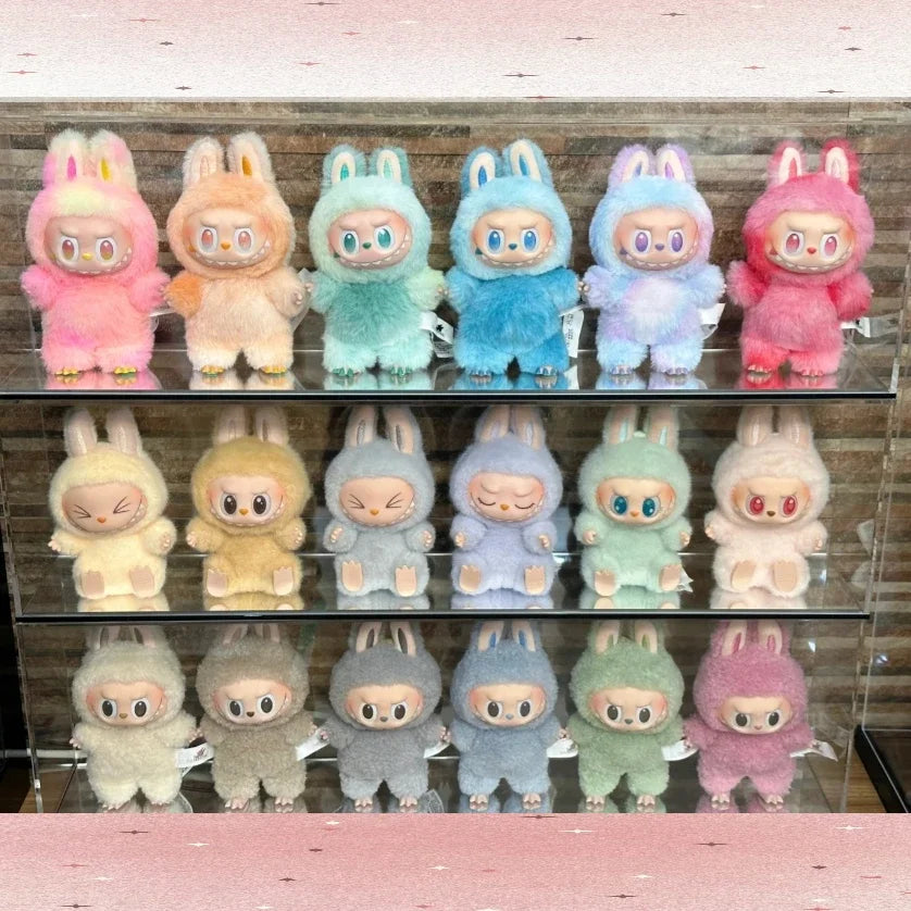 Limited Edition Collectible Toy Vinyl Face blind box with Teeth, Pointed Ears & Round Body, Soft Plush Texture