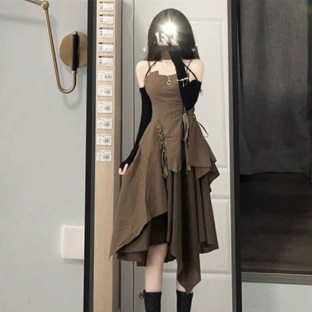 Fashion Sisters Suspender Skirt For Women